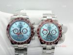 Replica Rolex Daytona Stainless steel Ice blue Dial automatic watch
